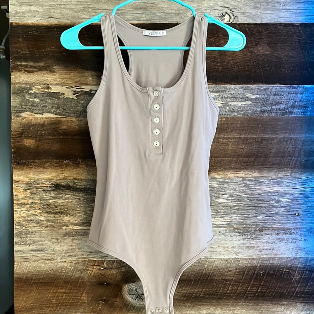 Gray Bodysuit